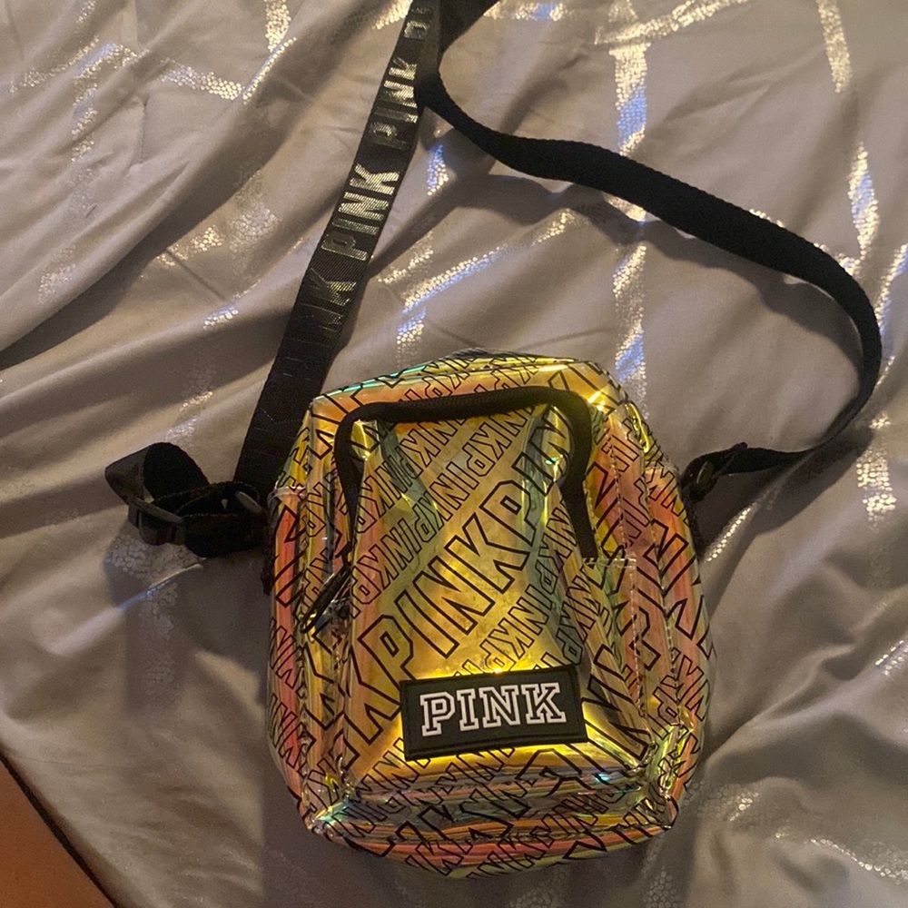 Brand new multi-colored crossbody bag
